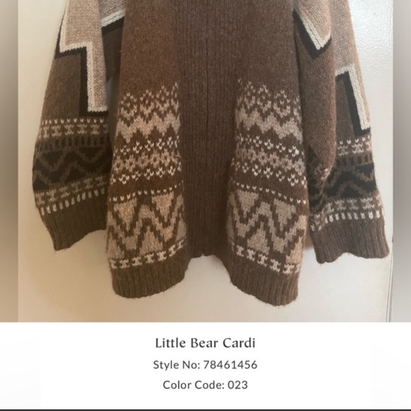 ISO free people little bear cardigan - Picture 2 of 3